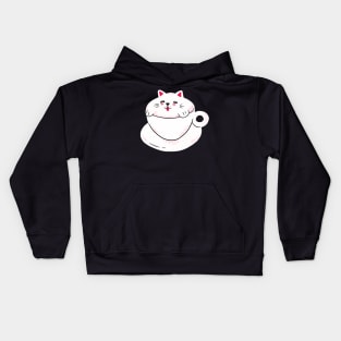 Coffee Cat Kids Hoodie